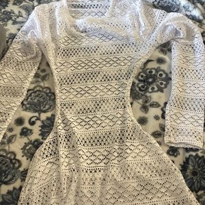 FASHION NOVA open back swim cover up